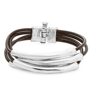 UNO DE 50 Tu Bi Sagrado Tiered Bangle Bracelet